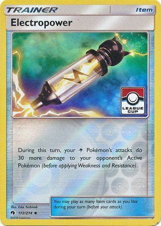 Lost Thunder Electropower #172 League Promo